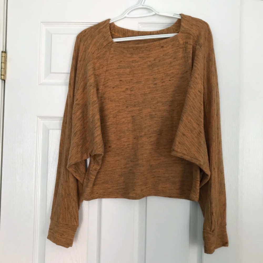 Squash colored sweater